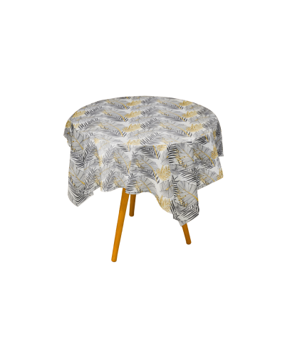 MANTEL VINILICO ORO REDONDO 1.4 M MR KOOK