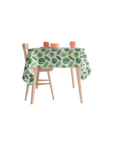 MANTEL VINILICO PALMAS 1.4 X 1.4 M
