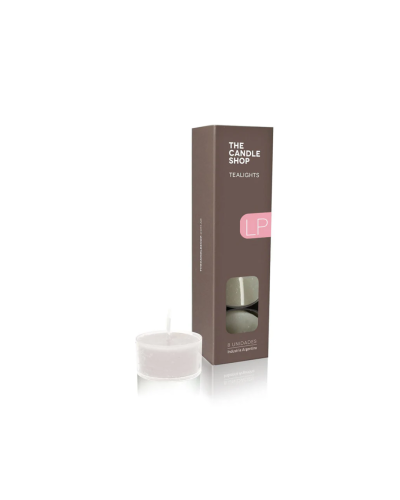 VELAS DE NOCHE X8 LIMA PEONIAS THE CANDLE SHOP (A33LP)