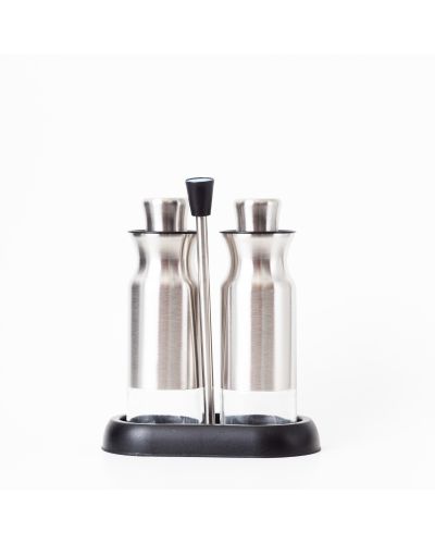 SET ACEITERA Y VINAGRERA ACERO ETXE -NS-22