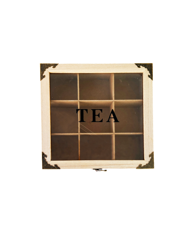 CAJA DE TE 9 DIVISIONES 'TEA' ETXE -YL-03 / 9