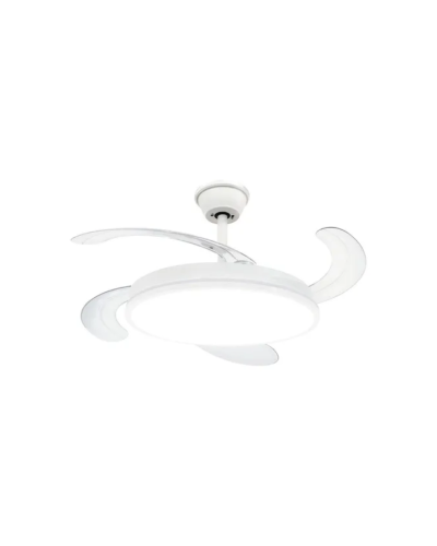 VENTILADOR DE TECHO PEABODY  CON LUZ BLANCO (PE-VTRDC410B)