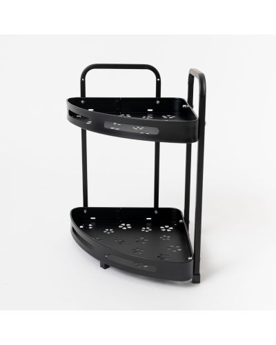 ORGANIZADOR ESQUINERO NEGRO 2 PISOS ETXE (325)