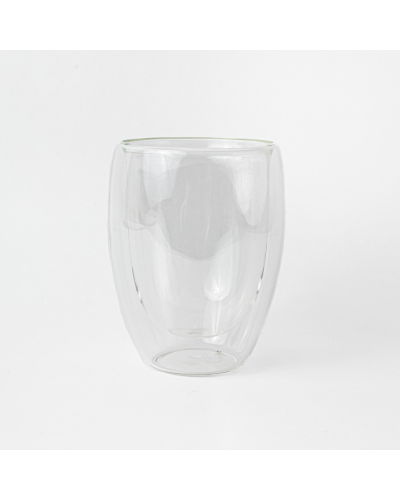 POCILLO DOBLE VIDRIO SIN ASA 350 ML ETXE (WL-7033)