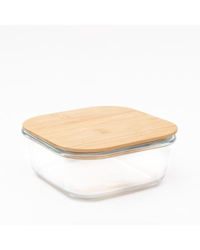 FUENTE CUADR VIDRIO T/BAMBU  ETXE -CHA-03