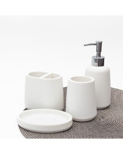 SET DE BAÑO X4 RESINA  ETXE -DD-11
