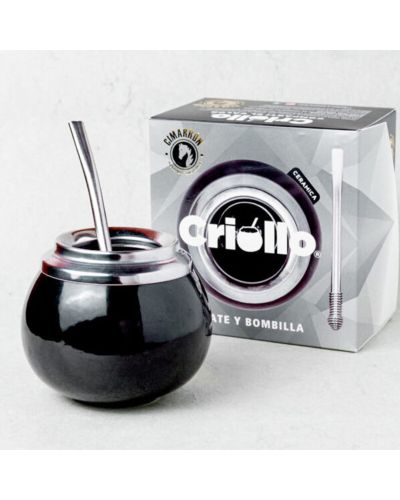 MATE CRIOLLO COLOR NEGRO CIMARRON