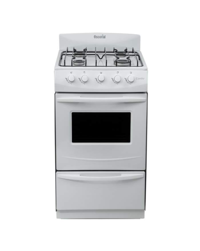 COCINA ESCORIAL CANDOR 51 CM / BLANCA
