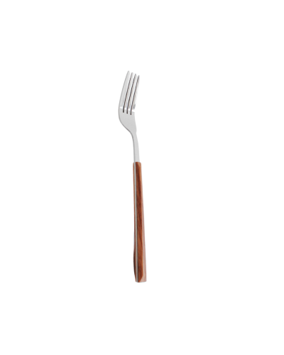 TENEDOR MADERA PLATEADO ETXE