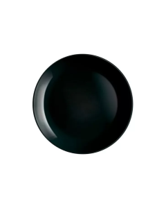 PLATO HONDO NOIR 20 CM LUMINARC DIWAL P0787