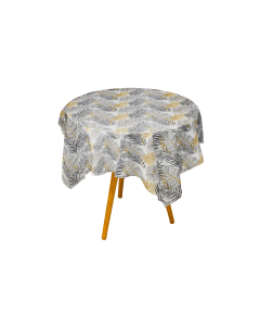 MANTEL VINILICO ORO REDONDO 1.4 M MR KOOK