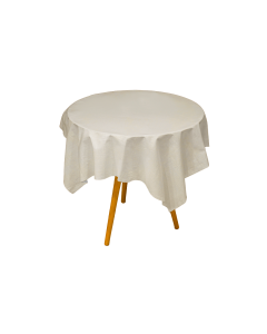 MANTEL VINILICO BEIGE REDONDO 1.4 M MR KOOK