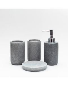 SET DE BAÑO X4 RESINA  ETXE -DD-12