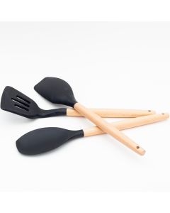 SET X 3 UTEN MADERA Y SILICONA ETXE -AD-05