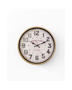RELOJ BISTRO CAFE 29 CM ETXE -57106-2