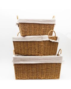 CANASTO ORG  BEIGE C/TELA MED ETXE -CH-22