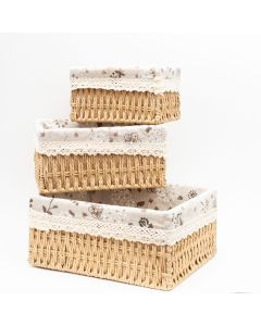 CANASTO ORG BEIGE PUNTILLA MED ETXE -CH-25