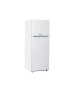 HELADERA BRIKET BLANCA ESTANTES VIDRIO