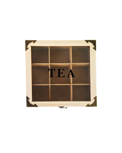 CAJA DE TE 9 DIVISIONES 'TEA' ETXE -YL-03 / 9