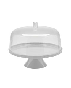 PORTA TORTA FIESTA C/PIE 30CM OU BF301BCF