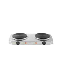 ANAFE ELECTRICO KANJI 2 PLACAS SILVER
