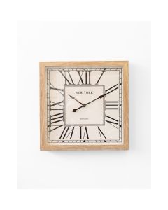 RELOJ NEW YORK CUADRADO 40CM ETXE -55442