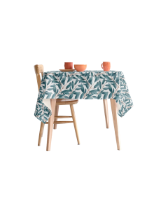 MANTEL VINILICO EUCALIPTO AZUL 1.4 X1.8 MR KOOK