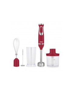 MIXER ATMA ROJO CON BATIDOR Y PICADOR (LMAT8528RP)