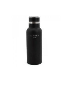 BOTELLA TERMICA SAKURA 0.5 L NEGRA SAKURA (23500N) 