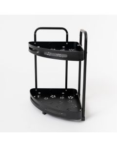 ORGANIZADOR ESQUINERO NEGRO 2 PISOS ETXE (325)