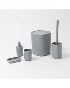 SET DE BAÑO GRIS X 5 PIEZAS ETXE (489)