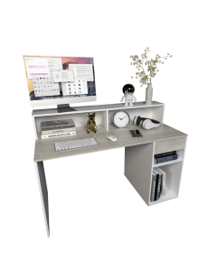ESCRITORIO 1.35M C/REP NE/EV TABLES 3049-NCE