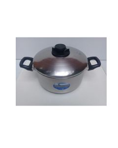 CACEROLA 22 C/ASAS GAMUZA PLATINO