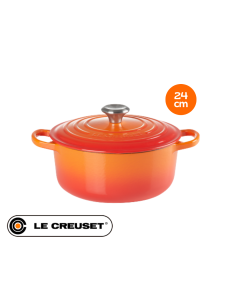 CACEROLA REDONDA 24CM NAR FLAM LE CREUSET