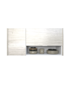 ALACENA 1.20 2P/1R NEVADO/BCO TABLES 82301-NCE