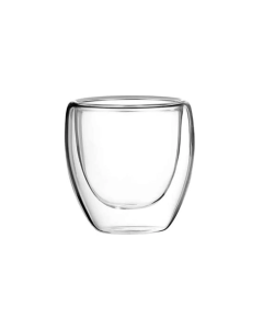 POCILLO DOBLE VIDRIO SIN ASA 150 ML ETXE (WX-44)