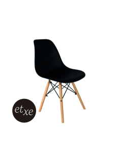 ETXE SILLA EAMES NEGRA