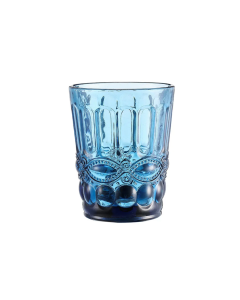 VASO LABRADO AZUL BAJO 260 ML ETXE -RX-02