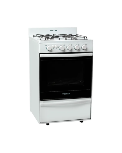 COCINA VOLCAN BLANCA MULTIGAS Y ENCENDIDO ELECTRICO (87643V)