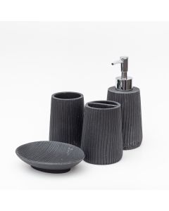 SET DE BAÑO X4 RESINA  ETXE -DD-13