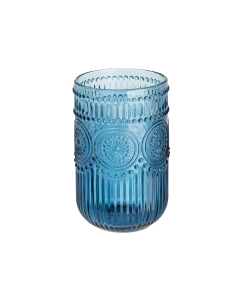 VASO LABRADO MARGARITA AZUL ETXE -HF-03