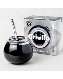 MATE CRIOLLO COLOR NEGRO CIMARRON